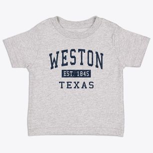Weston Texas Classic Established Toddler T-Shirt