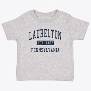 Laurelton Pennsylvania Classic Established Toddler T-Shirt