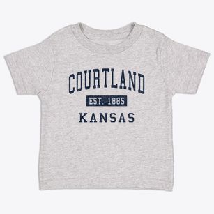 Courtland Kansas Classic Established Toddler T-Shirt