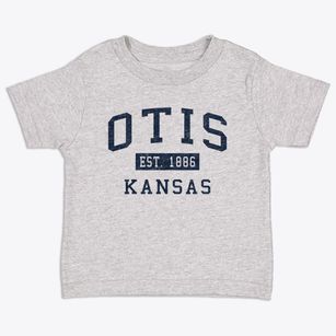 Otis Kansas Classic Established Toddler T-Shirt