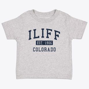 Iliff Colorado Classic Established Toddler T-Shirt