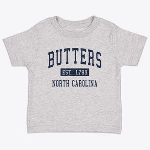 Butters North Carolina Classic Established Toddler T-Shirt