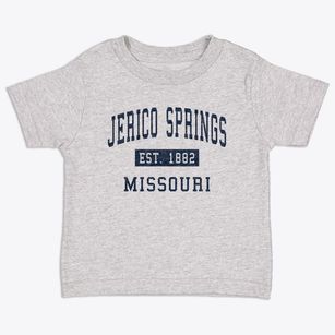 Jerico Springs Missouri Classic Established Toddler T-Shirt