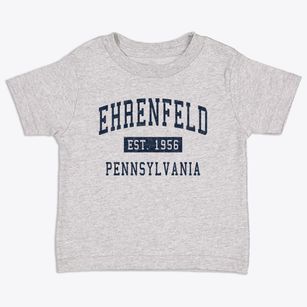 Ehrenfeld Pennsylvania Classic Established Toddler T-Shirt