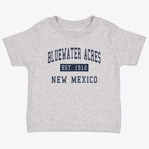 Bluewater Acres New Mexico Classic Established Toddler T-Shirt