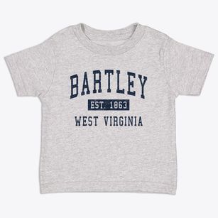 Bartley West Virginia Classic Established Toddler T-Shirt