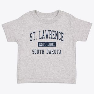 St. Lawrence South Dakota Classic Established Toddler T-Shirt