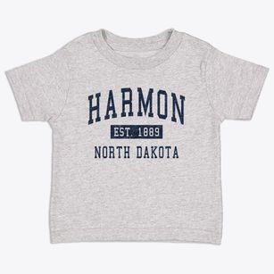 Harmon North Dakota Classic Established Toddler T-Shirt