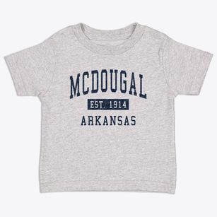 Mcdougal Arkansas Classic Established Toddler T-Shirt