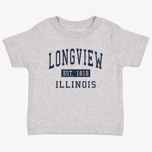 Longview Illinois Classic Established Toddler T-Shirt