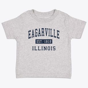 Eagarville Illinois Classic Established Toddler T-Shirt