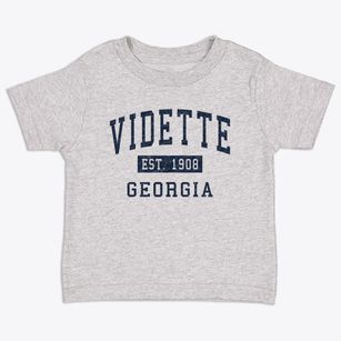 Vidette Georgia Classic Established Toddler T-Shirt