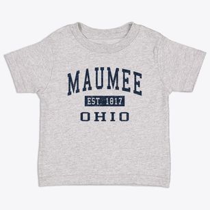 Maumee Ohio Classic Established Toddler T-Shirt