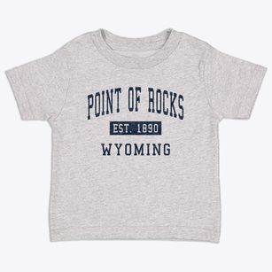 Point Of Rocks Wyoming Classic Established Toddler T-Shirt