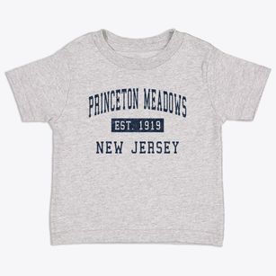 Princeton Meadows New Jersey Classic Established Toddler T-Shirt