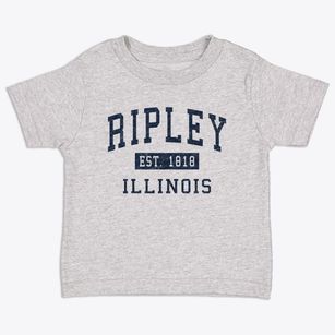 Ripley Illinois Classic Established Toddler T-Shirt