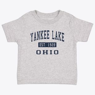 Yankee Lake Ohio Classic Established Toddler T-Shirt