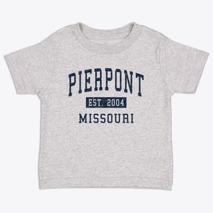 Pierpont Missouri Classic Established Toddler T-Shirt