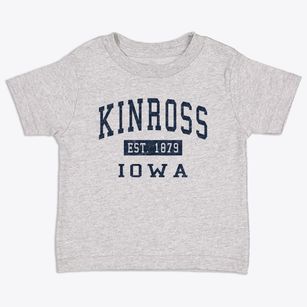 Kinross Iowa Classic Established Toddler T-Shirt