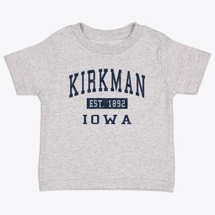 Kirkman Iowa Classic Established Toddler T-Shirt