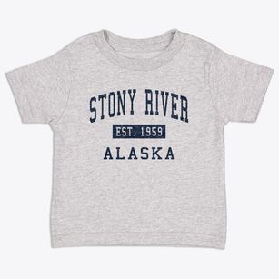 Stony River Alaska Classic Established Toddler T-Shirt