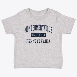 Montgomeryville Pennsylvania Classic Established Toddler T-Shirt