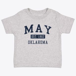 May Oklahoma Classic Established Toddler T-Shirt