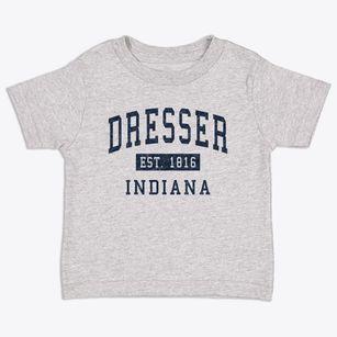 Dresser Indiana Classic Established Toddler T-Shirt