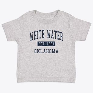 White Water Oklahoma Classic Established Toddler T-Shirt