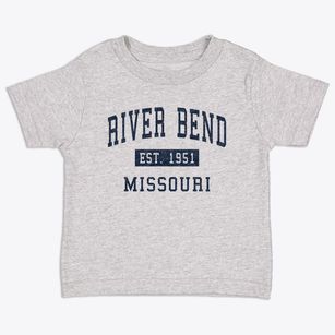 River Bend Missouri Classic Established Toddler T-Shirt