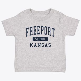 Freeport Kansas Classic Established Toddler T-Shirt