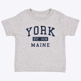 York Maine Classic Established Toddler T-Shirt