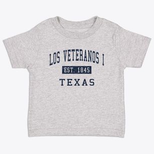 Los Veteranos I Texas Classic Established Toddler T-Shirt