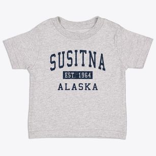 Susitna Alaska Classic Established Toddler T-Shirt