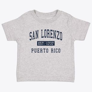 San Lorenzo Puerto Rico Classic Established Toddler T-Shirt