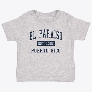 El Paraiso Puerto Rico Classic Established Toddler T-Shirt