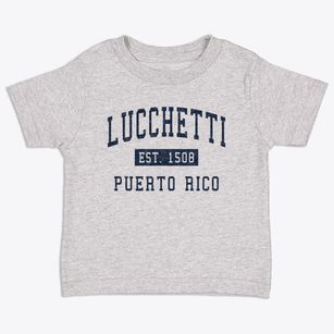 Lucchetti Puerto Rico Classic Established Toddler T-Shirt
