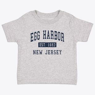 Egg Harbor New Jersey Classic Established Toddler T-Shirt