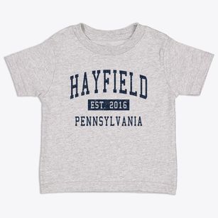 Hayfield Pennsylvania Classic Established Toddler T-Shirt