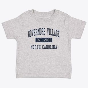 Governors Village North Carolina Classic Established Toddler T-Shirt
