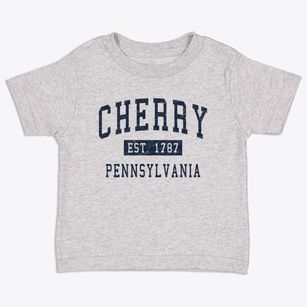 Cherry Pennsylvania Classic Established Toddler T-Shirt