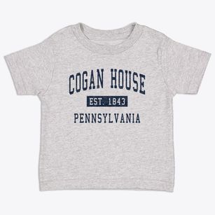 Cogan House Pennsylvania Classic Established Toddler T-Shirt