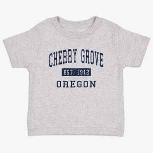 Cherry Grove Oregon Classic Established Toddler T-Shirt