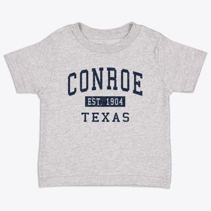 Conroe Texas Classic Established Toddler T-Shirt