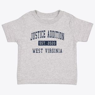 Justice Addition West Virginia Classic Established Toddler T-Shirt