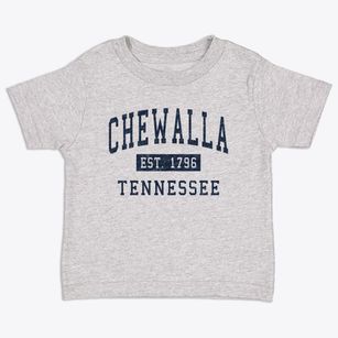 Chewalla Tennessee Classic Established Toddler T-Shirt