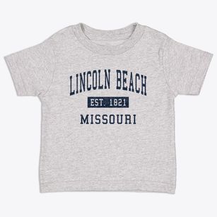 Lincoln Beach Missouri Classic Established Toddler T-Shirt