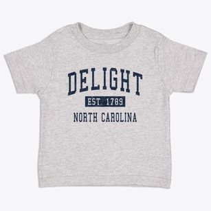 Delight North Carolina Classic Established Toddler T-Shirt