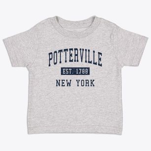 Potterville New York Classic Established Toddler T-Shirt