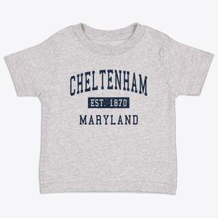 Cheltenham Maryland Classic Established Toddler T-Shirt